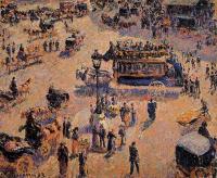 Pissarro, Camille - Place Saint-Lazare